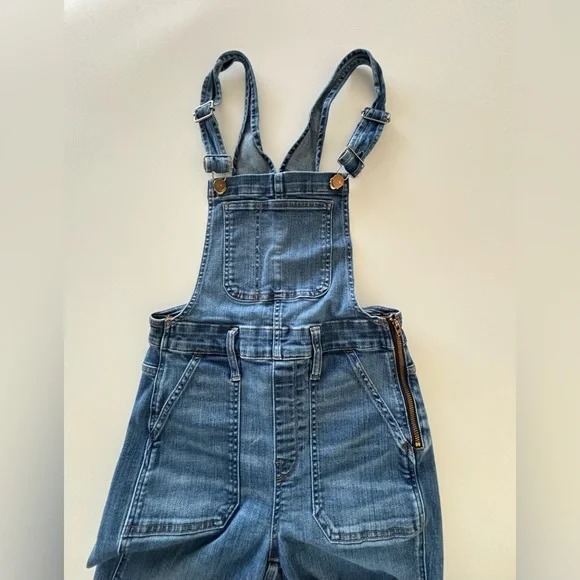 Madewell | Stovepipe Overalls | Lorton Wash | Women's Size XS - Picture 2 of 11